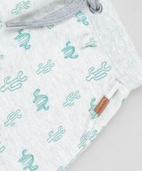 Bermuda-Infantil-Estampada-de-Cactos-em-Moletom-Cinza-Mescla-Claro-9729577-Cinza_Mescla_Claro_4