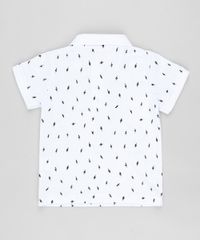 Polo-Infantil-em-Piquet-Estampado-de-Raios-Manga-Curta-Branca-9863352-Branco_2
