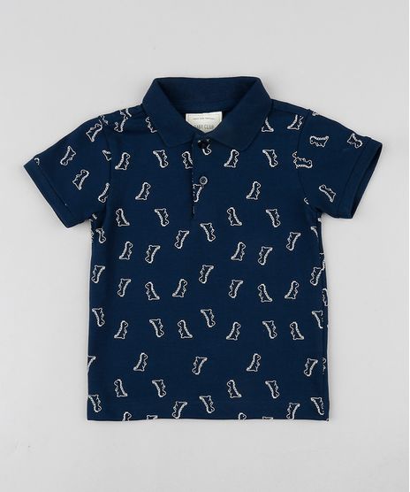Polo-Infantil-em-Piquet-Estampado-de-Dinossauro-Manga-Curta-Azul-Marinho-9863353-Azul_Marinho_1