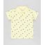 Polo-Infantil-em-Piquet-Estampado-de-Ursinho-Manga-Curta-Amarela-9863354-Amarelo_1