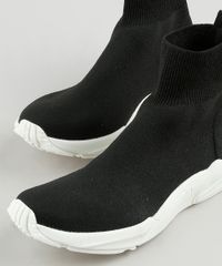 tenis meia feminino cano alto