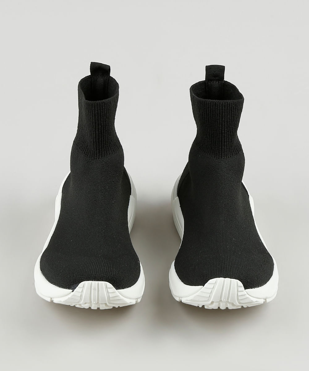 tênis de cano longo feminino