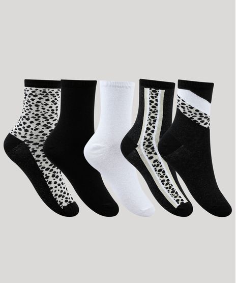 Kit-de-5-Meias-Femininas-Cano-Alto-Multicor-9920387-Multicor_1
