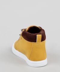 Bota-Coturno-Infantil-Baby-Club-com-Recorte-em-Suede-Mostarda-9914117-Mostarda_4