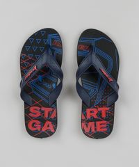 Chinelo-Masculino-Rider-Estampado-com-Textura-Preto-9941717-Preto_2