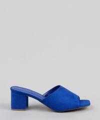 Tamanco-Feminino-Oneself-Salto-Quadrado-Medio-em-Suede-Azul-Escuro-9683922-Azul_Escuro_2