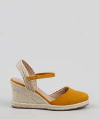 Espadrille-Feminina-Oneself-Salto-Alto-Anabela-Bico-Redondo-Mostarda-9907584-Mostarda_2