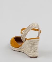 Espadrille-Feminina-Oneself-Salto-Alto-Anabela-Bico-Redondo-Mostarda-9907584-Mostarda_4