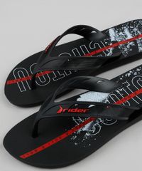 Chinelo-Masculino-Rider-Estampado-com-Vazado-Preto-9941718-Preto_3