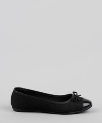 Sapatilha-Feminina-Moleca-Bico-Quadrado-com-Laco-e-Brilho-Preta-9849414-Preto_2