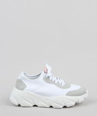 Tenis-Feminino-Oneself-Sneaker-Chunky-com-Recortes-Branco-9906439-Branco_2