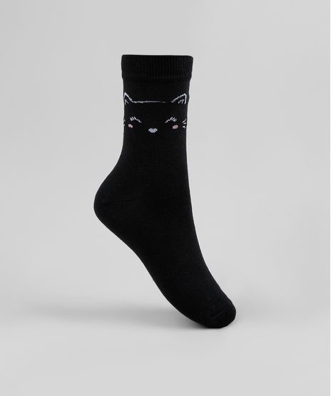 Meia-Feminino-Gatinho-Cano-Alto-Preta-9885661-Preto_1