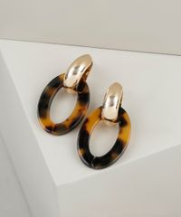 Kit-de-3-Brincos-Femininos-Tartaruga-Dourado-9860305-Dourado_2