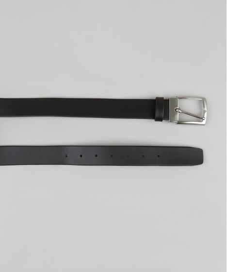 Cinto Masculino com Fivela Marrom Escuro - cea