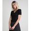 Blusa-Feminina-Canelada-Manga-Curta-Decote-V-Preta-9891542-Preto_1