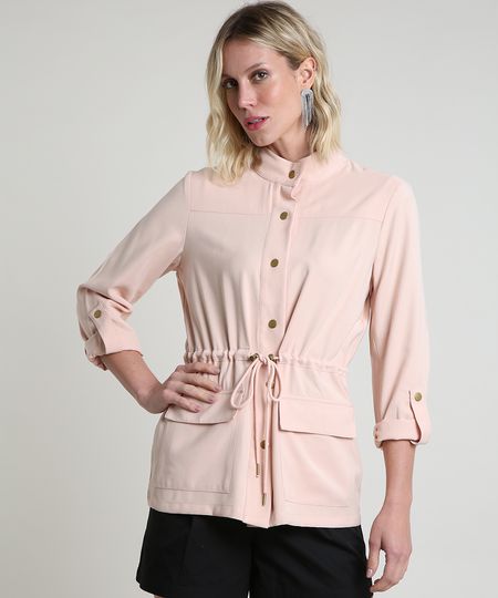 Parka-Feminina-com-Bolsos-e-Cordao-Rose-9820514-Rose_1