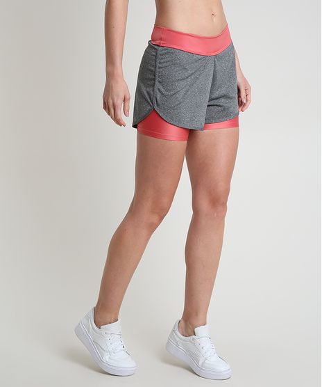 Short-Feminino-Esportivo-Ace-Running-Bicolor-com-Sobreposicao-Coral-9875022-Coral_1