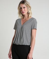 Blusa-Feminina-Bluse-Transpassada-Estampada-Pied-de-Poule-Manga-Curta-Decote-V-Branca-9859950-Branco_1
