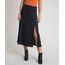 Saia-Feminina-Midi-Estampada-de-Poa-com-Fenda-Preta-9802334-Preto_1