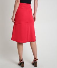 Saia-Feminina-Midi-com-Cinto-Vermelha-9875706-Vermelho_2