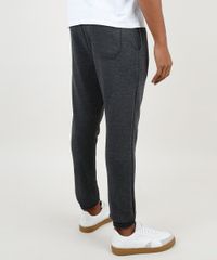 Calca-Masculina-Basica-Relaxed-em-Moletom-com-Cordao-e-Bolsos-Cinza-Mescla-Escuro-9878806-Cinza_Mescla_Escuro_4
