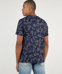 Camiseta-Masculina-Estampado-de-Passaros-Manga-Curta-Gola-Careca-Azul-Marinho-9903873-Azul_Marinho_2