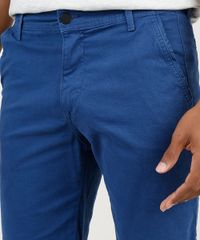 Bermuda-de-Sarja-Masculina-Slim-com-Bolsos-Azul-Royal-9895988-Azul_Royal_2