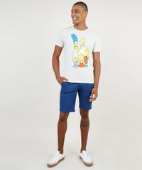 Bermuda-de-Sarja-Masculina-Slim-com-Bolsos-Azul-Royal-9895988-Azul_Royal_3