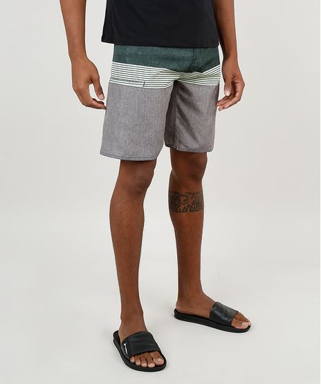 Bermuda-Surf-Masculina-com-Listras-e-Bolso-Verde-Escuro-9882331-Verde_Escuro_1