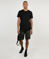 Bermuda-de-Sarja-Masculina-Slim-em-Moletom-Estampada-Camuflada-Verde-Militar-9871824-Verde_Militar_3