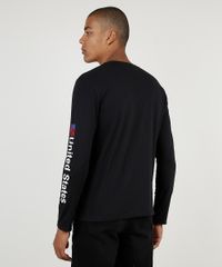 Camiseta-Masculina-NASA-Manga-Longa-Gola-Careca-Preta-9937332-Preto_2