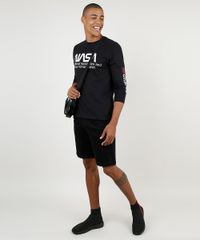 Camiseta-Masculina-NASA-Manga-Longa-Gola-Careca-Preta-9937332-Preto_3