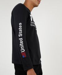 Camiseta-Masculina-NASA-Manga-Longa-Gola-Careca-Preta-9937332-Preto_4