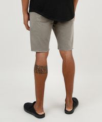 Bermuda-de-Sarja-Masculina-Slim-com-Cordao-e-Bolsos-Verde-Militar-9896515-Verde_Militar_4
