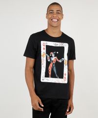 Camiseta-Masculina-Arlequina-Manga-Curta-Gola-Careca-Preta-9921966-Preto_1