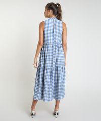 Vestido-Feminino-Mindset-Midi-Estampado-Xadrez-com-Recortes-Sem-Manga-Gola-Alta-Azul-Claro-9946226-Azul_Claro_2 Vestido-Feminino-Mindset-Midi-Estampado-Xadrez-com-Recortes-Sem-Manga-Gola-Alta-Azul-Claro-9946226-Azul_Claro_2