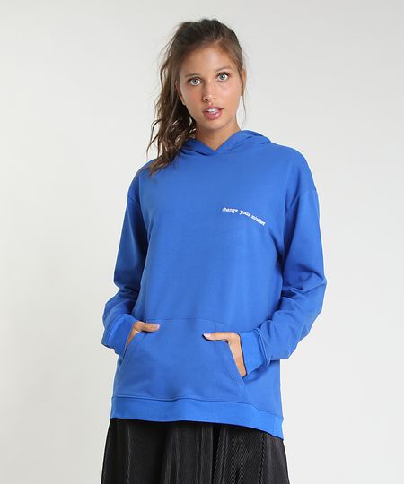 Blusao-Feminino-Mindset-em-Moletom--Change-Your-Mindset--com-Capuz-e-Bolso-Azul-Royal-9946479-Azul_Royal_1 Blusao-Feminino-Mindset-em-Moletom--Change-Your-Mindset--com-Capuz-e-Bolso-Azul-Royal-9946479-Azul_Royal_1