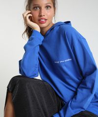 Blusao-Feminino-Mindset-em-Moletom--Change-Your-Mindset--com-Capuz-e-Bolso-Azul-Royal-9946479-Azul_Royal_4