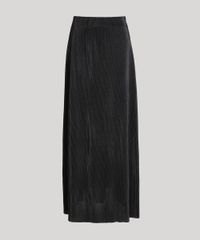 Saia-Feminina-Mindset-Longa-Plissada-Acetinada-Preta-9946135-Preto_5