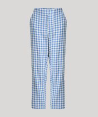 Calca-Feminina-Mindset-Carrot-Alfaiatada-Estampada-Xadrez-com-Bolsos-Azul-Claro-9946227-Azul_Claro_5