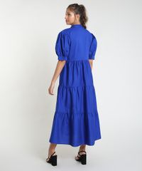 Vestido-Feminino-Mindset-Midi-com-Recortes-Manga-Bufante-Azul-Royal-9946642-Azul_Royal_2