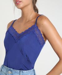 Regata-Slip-Top-Feminina-Mindset-com-Renda-Alca-Fina-Decote-V-Azul-Marinho-9946131-Azul_Marinho_4