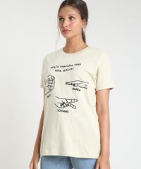 T-Shirt-Feminina-Mindset--Like-Adults--Manga-Curta-Decote-Redondo-Bege-9941423-Bege_4