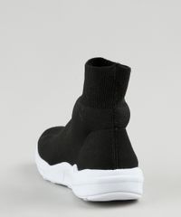 Tenis-Meia-Masculino-Oneself-Cano-Alto-Knit-com-Faixa-Lateral-Preto-9924371-Preto_4