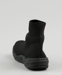Tenis-Meia-Masculino-Oneself-Cano-Alto-Knit-com-Faixa-Lateral-Preto-9924368-Preto_3