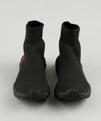 Tenis-Meia-Masculino-Oneself-Cano-Alto-Knit-com-Faixa-Lateral-Preto-9924368-Preto_5