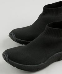 Tenis-Meia-Masculino-Oneself-Cano-Curto-Knit-Preto-9924372-Preto_3