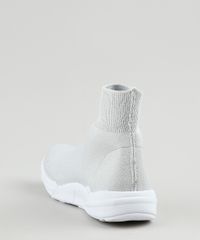 Tenis-Meia-Masculino-Oneself-Cano-Alto-Knit-com-Faixa-Lateral-Cinza-Claro-9942207-Cinza_Claro_4