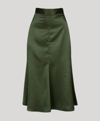 Saia-Feminina-Mindset-Midi-Evase-Acetinada-Verde-Militar-9943618-Verde_Militar_5