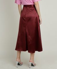 Saia-Feminina-Mindset-Midi-Evase-Acetinada-Vinho-9943619-Vinho_2